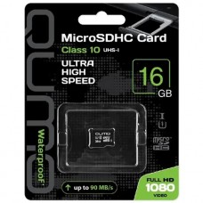 Карта памяти QUMO MicroSDHC 16GB Сlass 10 UHS-I ,3.0 без адаптером SD