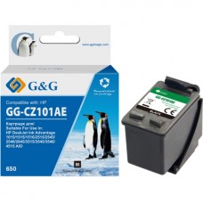 Картридж струйный G&amp;G GG-CZ101AE 650 черный (18мл) для HP DeskJet 1010/10151515/1516