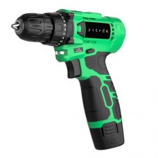 Дрель-шуруповерт Zitrek Green Li Plus 083-1021, Аккумуляторная, 12В