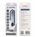 Купить Док-станция Type-C Gembird UHB-D3  8в1  USB2 0  USB3 1  Type-C PD87W  Type-C  HDMI  SD TF  RJ45  каб в Щелково