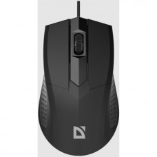 Мышь проводная Defender Optimum MB-270 черный, 1200 dpi, USB, кнопки - 3
