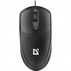 Мышь проводная Defender Trace MB-989 черный, 1000 dpi, USB, кнопки - 3
