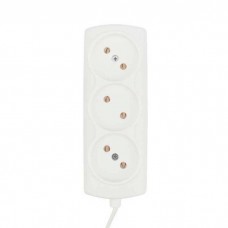 Удлинитель PROconnect STANDARD 3 гнезда, 3 м, 2х0.75 мм? , б/з, белый