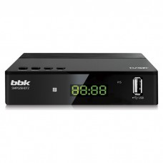 Ресивер DVB-T2 BBK SMP026HDT2 черный