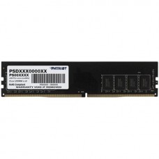 Оперативная память Patriot Signature, DDR4, 8GB (1x8 GB), 2666 MHz, CL19, DIMM, радиатор, чёрный