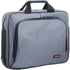 Сумка ExeGate EX264612RUS Office F1596 Dark-Grey, темно-серая, полиэстер, для ноутбуков до 15.6