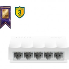 Коммутатор роутер TP-Link LS1005, 5 портов Ethernet 100 Мбит/с