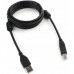 Купить Кабель USB 2 0 Pro Cablexpert CCF2-USB2-AMBM-6  AM BM  1 8м  экран  2феррит кольца  черный  паке в Щелково