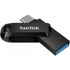 Флеш диск 64GB SanDisk Ultra Dual Drive Go, USB 3.1 - USB Type-C Black