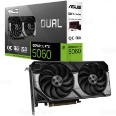 Видеокарта NVIDIA GeForce RTX 5060 ASUS OC 8Gb (DUAL-RTX5060-O8G)