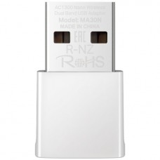 Mercusys MA30N Сверхкомпактный двухдиапазонный USB-адаптер Wi-Fi AC1300