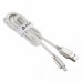 Купить USB кабель ACD-Allure Lightning ~ USB-A Кожа  1м  белый  ACD-U926-P5W  в Щелково