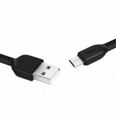 USB Hoco X13 Easy Micro (L=1м) черный