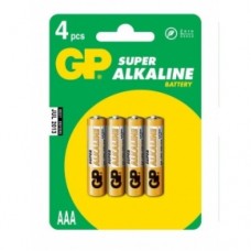 Батарейка GP 24A-2UE4, супер-алкалиновая, тип ААА, 4шт.