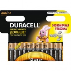Батарейка DURACELL LR03-12BL BASIC AAA (12 шт. в уп-ке)