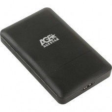 Внешний корпус для HDD/SSD AgeStar 3UBCP3 SATA пластик черный 2.5