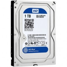 Жесткий диск WD Original 3.5 1000Gb WD10EZEX Blue (SATA III, 7200 rpm, 64MB)