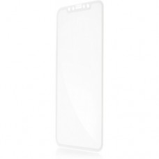 Защитное стекло iPhone X 3D белый