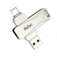 USB Drive Netac U782C dual USB3.0+TypeC 64GB, retail version