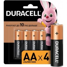 Батарейка DURACELL LR6-4BL BASIC AA (MN1500) (4 шт)