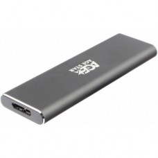 Внешний корпус USB 3.0 M.2 NGFF (B-key) AgeStar 3UBNF1 (GRAY), алюминий, серый