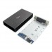 Купить Внешний корпус 3 5 Gembird EE3-U3S-80  чёрный  USB 3 0  SATA  HDD SSD  алюминий  сенсорная кнопка  в Щелково