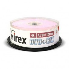 Диск DVD-RW Mirex 4.7ГБ, 4x, Slim Case