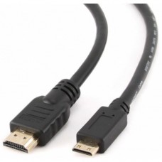 Кабель HDMI-miniHDMI Cablexpert CC-HDMI4C-6, v1.4, 19M/19M, позол. разъемы, 1,8м