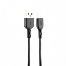 Кабель USB 2.0 hoco X20, AM/microBM, черный, 3м