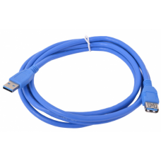 Кабель удлинитель USB3.0 Pro Gembird/Cablexpert CCP-USB3-AMAF-6, AM/AF, 1.8м, экран, синий, пакет