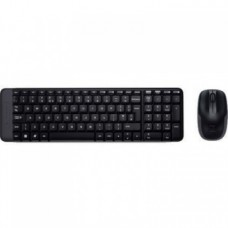 Комплект (клавиатура+лаз.мышь) Logitech Wireless Desktop MK220 USB