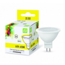 Лампа LED-JCDR-standart 5.5Вт 160-260В GU5.3 3000K 495Лм ASD