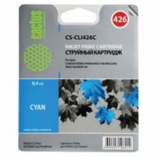 Черлила  CACTUS CLI-426 C для CANON PIXMA MG5140/5240/6140/8140; MX884 (голубой)