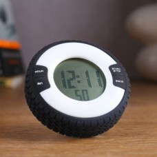 Часы-будильник электронные Шина, с секундомером, обратный отсчёт,3244765