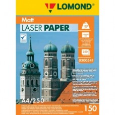 Фотобумага Lomond Двухсторонняя Матовая  для лазерной печати 105г/m2,A4/250л