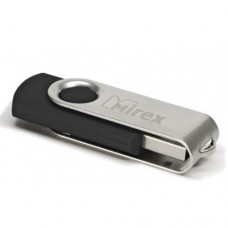 Флеш Диск 8GB Mirex Swivel, USB 2.0, Черный