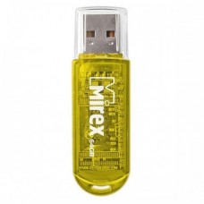 Флеш накопитель 64GB Mirex Elf, USB 2.0, Желтый