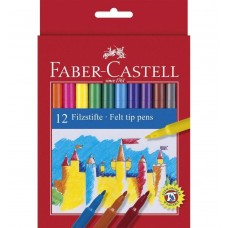 Фломастеры 12цв  Faber-Castel