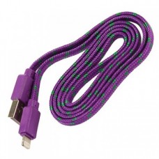Провод для зарядки и передачи данных GAL 2655VL, USB - micro USB, 1 м, фиолетовый 3648922