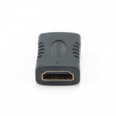 Переходник HDMI-HDMI Cablexpert A-HDMI-FF, 19F/19F, золотые разъемы