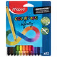 Карандаши 12цв монолитные Maped Infinity