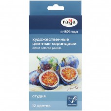 Карандаши 12цв художественные Гамма