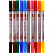 Фломастеры 10цв. 2-х ст Faber-Castell